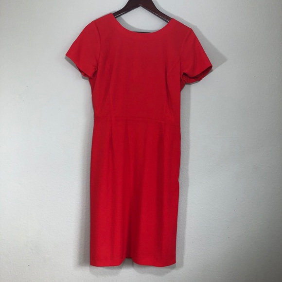 Alex Marie {red} Dress with Bow detail Back - Picture 3 of 7